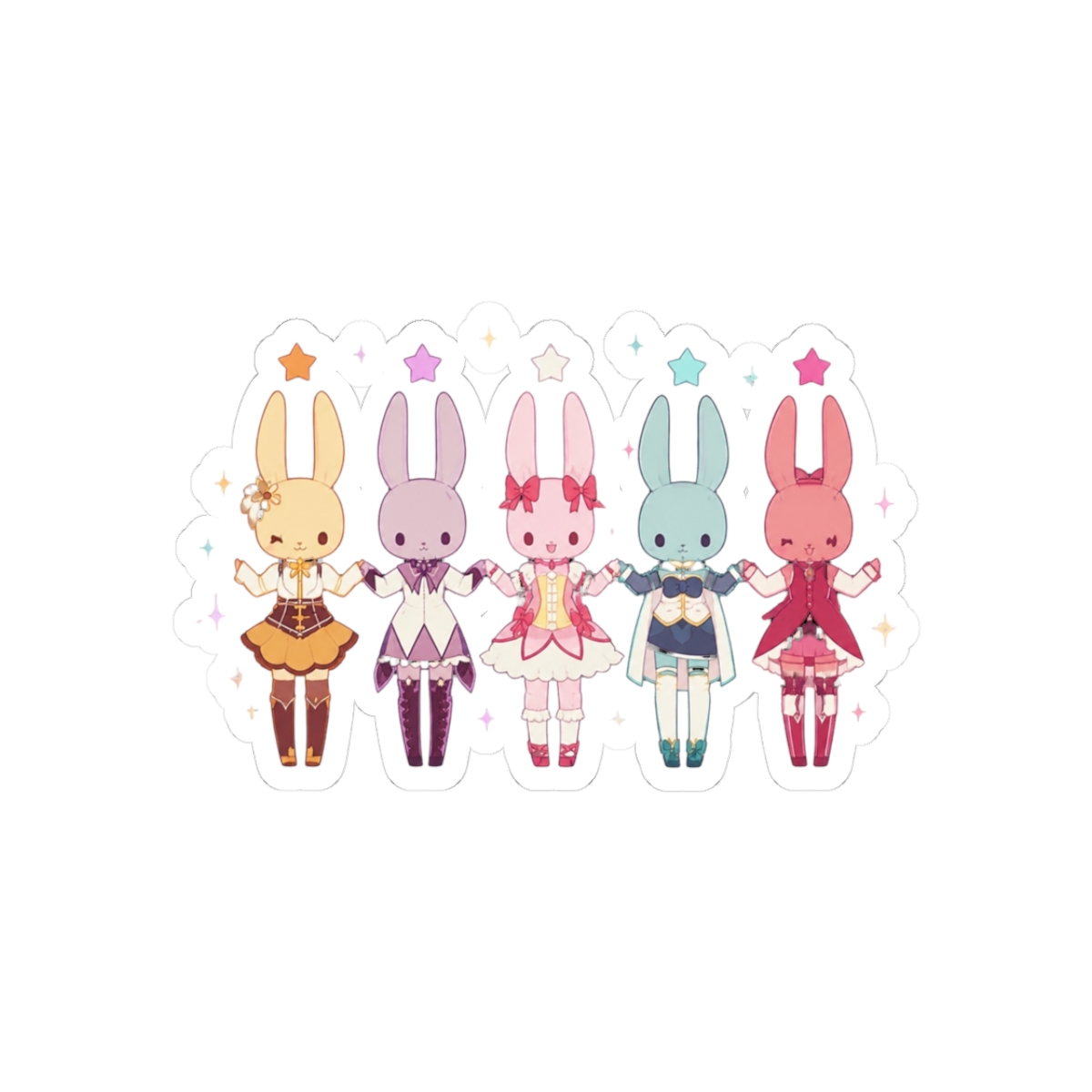 Puella Magi Bunny Magica Sticker | Puella Magi Madoka Magica