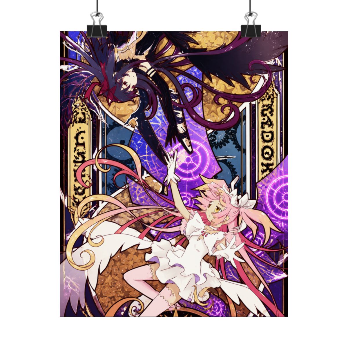 Madoka & Homura Poster | Puella Magi Madoka Magica - alternate angle 5, merchandise