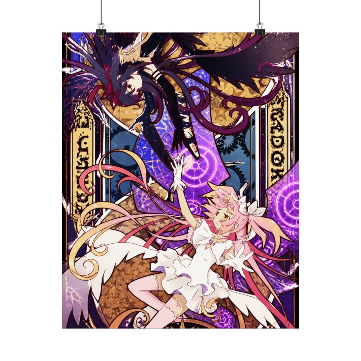 Madoka & Homura Poster | Puella Magi Madoka Magica - alternate angle 2, merchandise