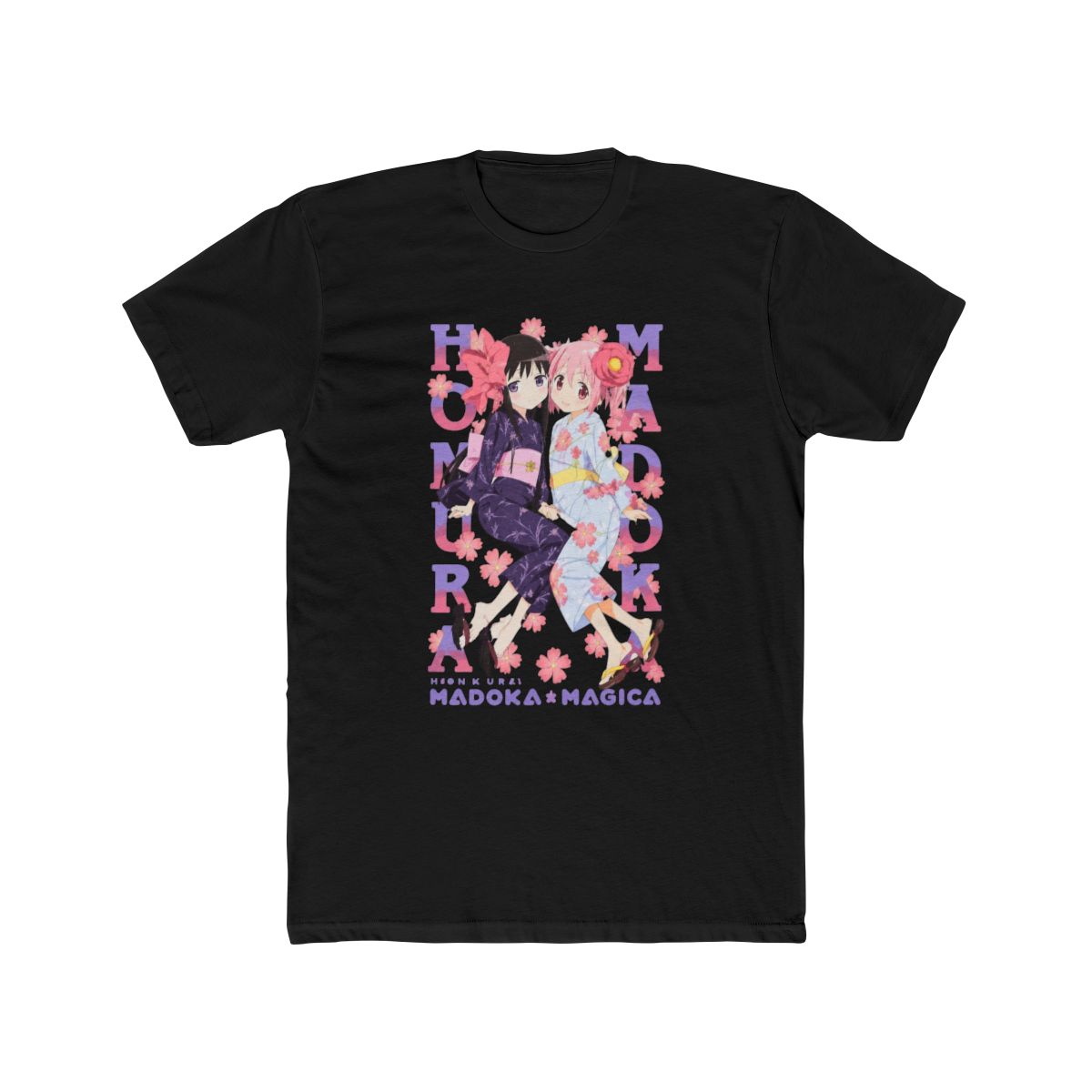 Puella Magi Madoka Magica Duo Kimono T Shirt - alternate angle 3, merchandise