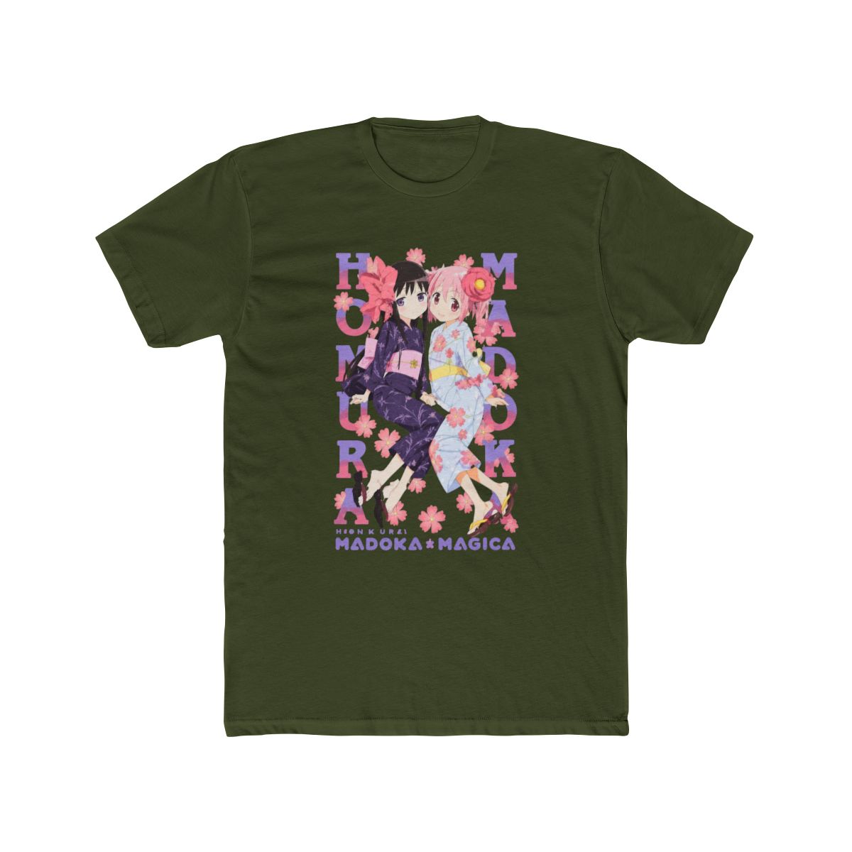Puella Magi Madoka Magica Duo Kimono T Shirt - alternate angle 5, merchandise
