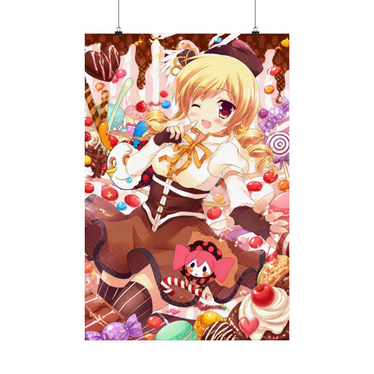 Puella Magi Madoka Magica Wall Scroll Poster Fabric Painting For Anime Tomoe Mami 045 S