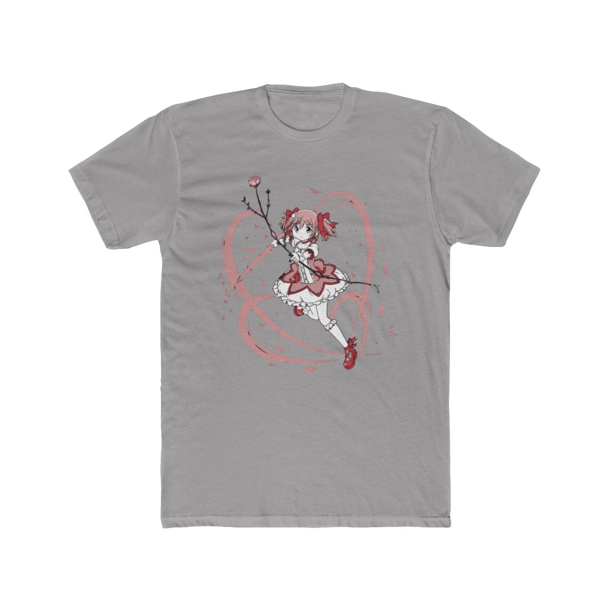 Madoka Kaname T Shirt Magical Girl Madoka Magica kawaii Shirt All Size | Puella Magi Madoka Magica - alternate angle 2, merchandise