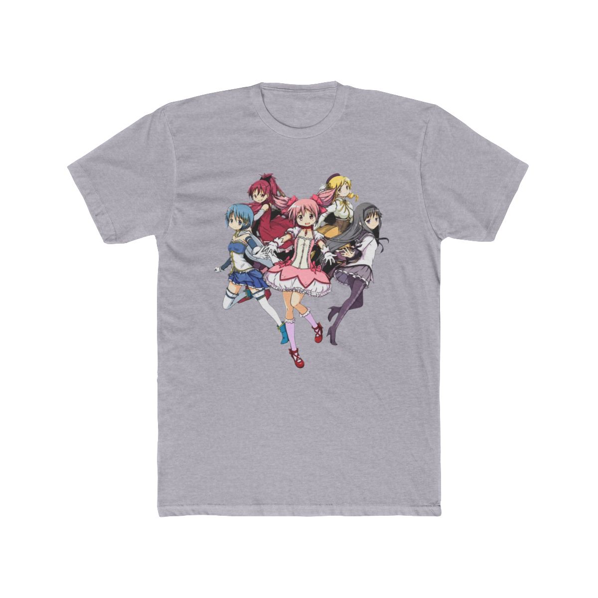 Ziko88 Puella Magi Madoka Magica Magical Girl Anime Manga Otaku Art T Shirt, up to size 3xl., Adult, Size: Medium, Black - alternate angle 5, merchandise