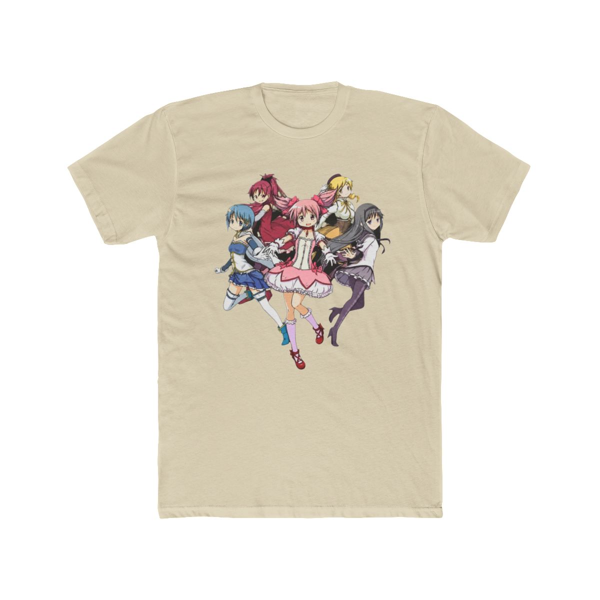 Ziko88 Puella Magi Madoka Magica Magical Girl Anime Manga Otaku Art T Shirt, up to size 3xl., Adult, Size: Medium, Black - alternate angle 4, merchandise