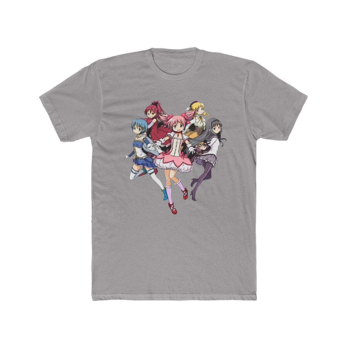 Ziko88 Puella Magi Madoka Magica Magical Girl Anime Manga Otaku Art T Shirt, up to size 3xl., Adult, Size: Medium, Black - alternate angle 2, merchandise