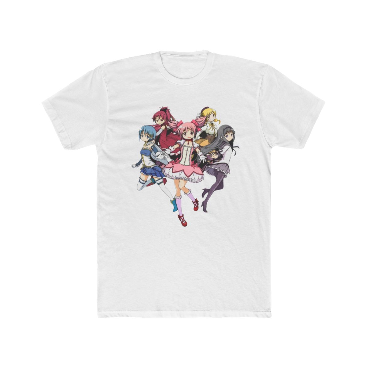 Ziko88 Puella Magi Madoka Magica Magical Girl Anime Manga Otaku Art T Shirt, up to size 3xl., Adult, Size: Medium, Black