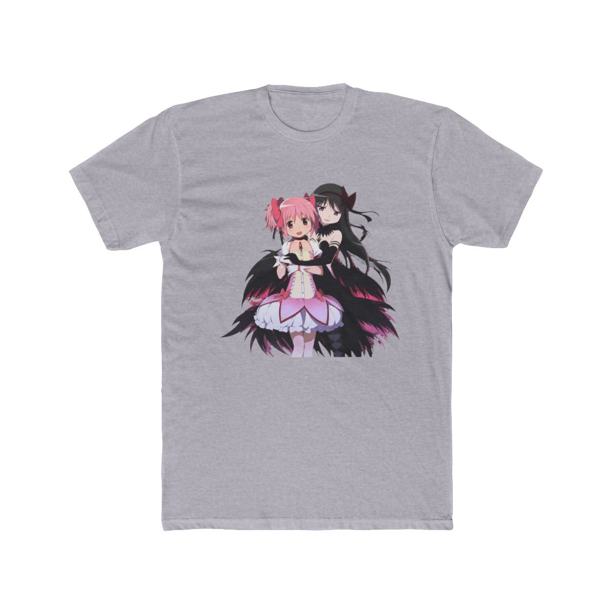 Puella Magi Madoka Magica the Movie -Rebellion- Madoka & Devil Homura Full Color T Shirt Sumi - alternate angle 4, merchandise