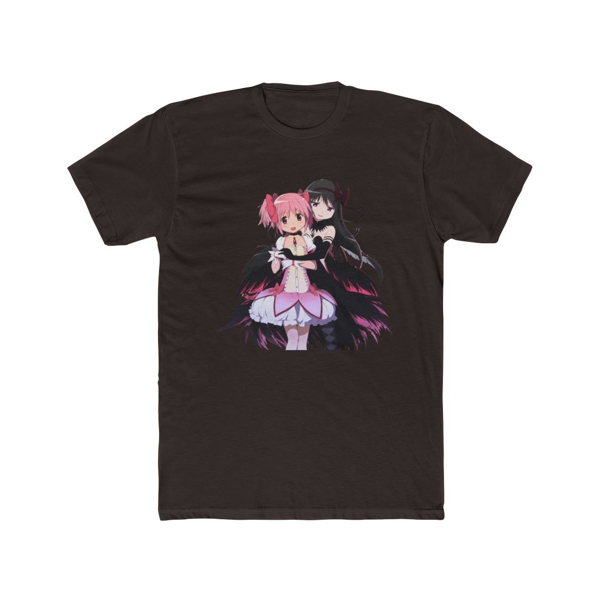 Puella Magi Madoka Magica the Movie -Rebellion- Madoka & Devil Homura Full Color T Shirt Sumi - alternate angle 2, merchandise